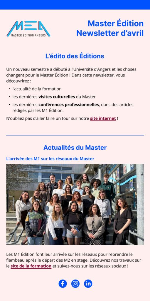 Newsletter Arthur Arzur